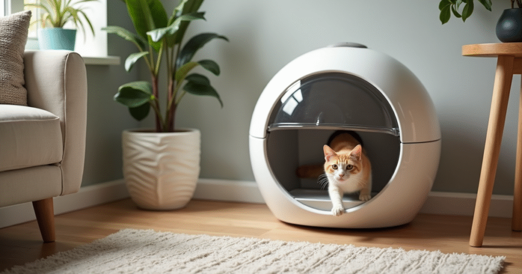 Self-Cleaning Litter Boxes
