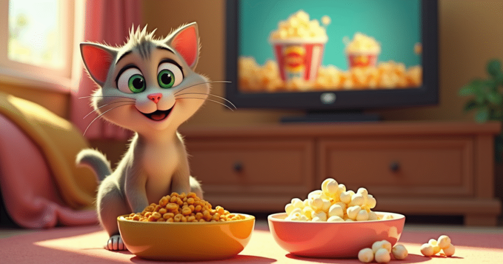 The Truth About Corn in Cat Food vs Popcorn – What Vets Say