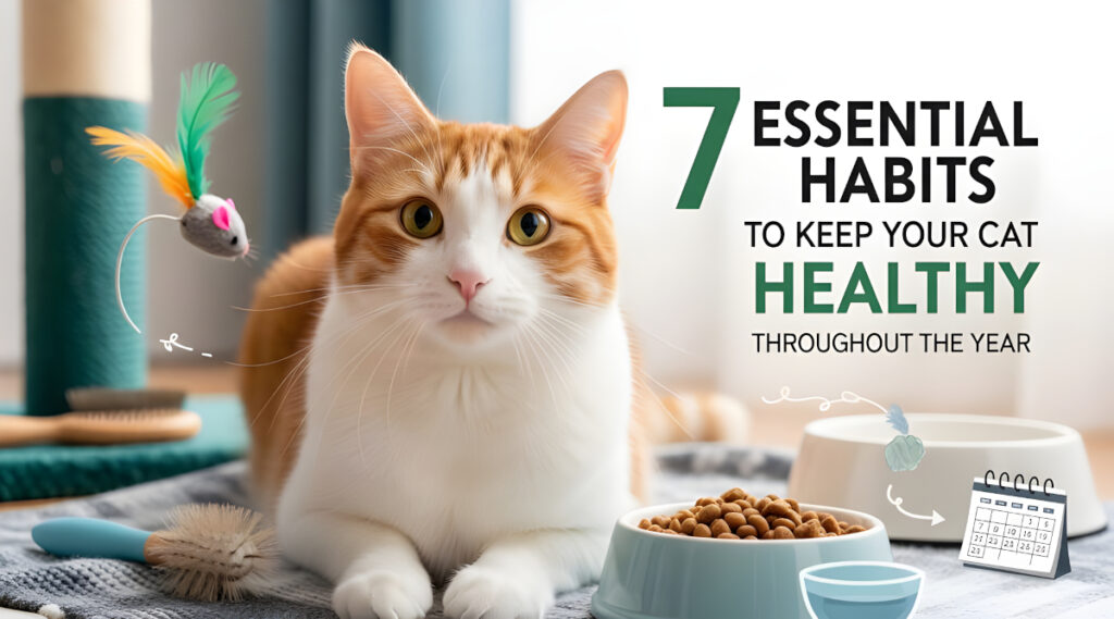 7 Essential Habits to Keep Your Cat Healthy Throughout the Year