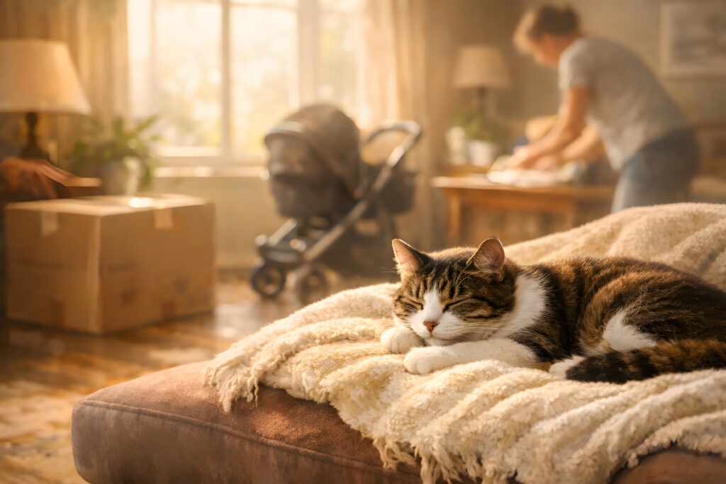 Helping Your Cat Stay Calm and Happy Through Life’s Big Changes
